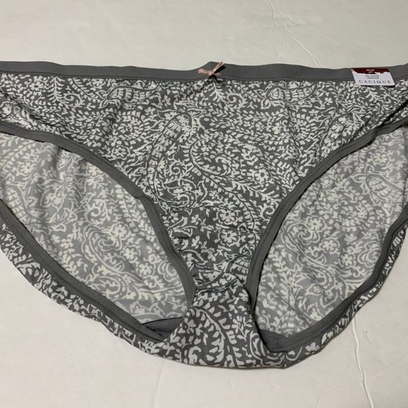 Lane Bryant No Show Hipster Panties Paisley 26/28 - Picture 3 of 4